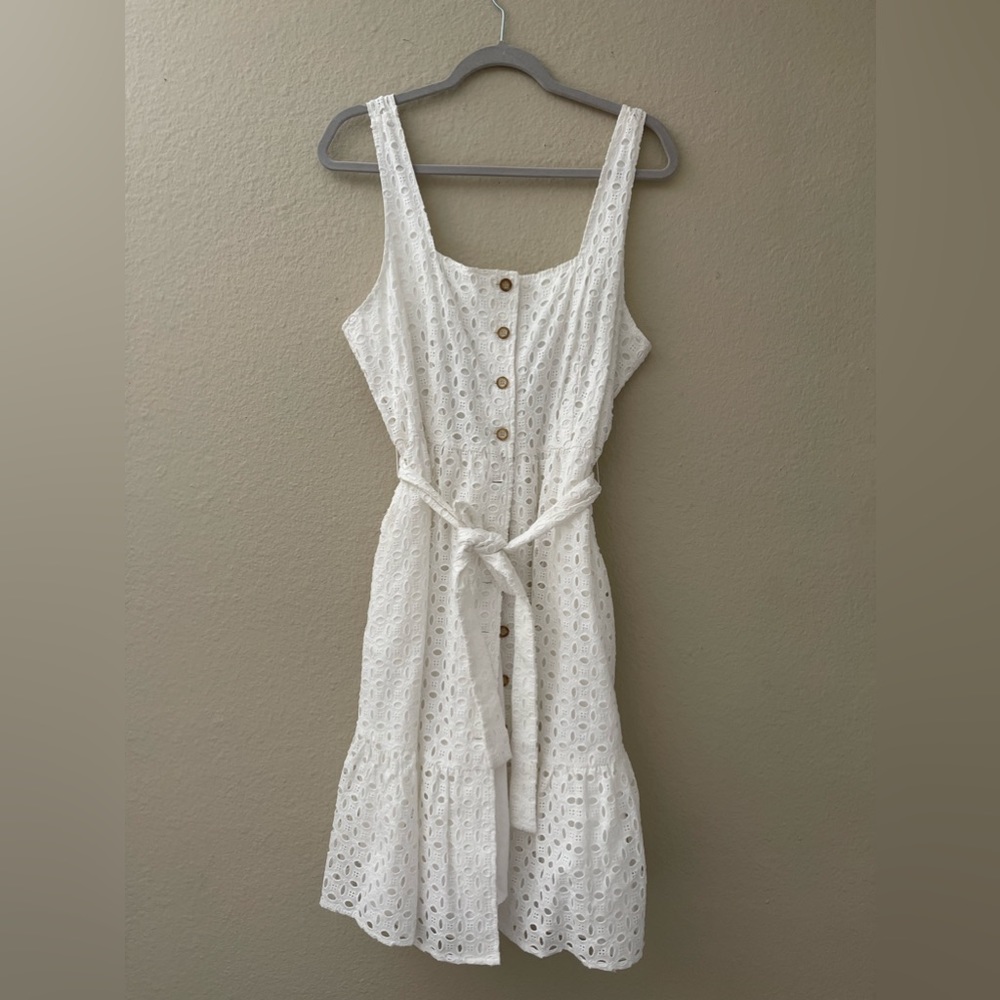 A Loves A button down eyelet dress - Picture 2 of 7